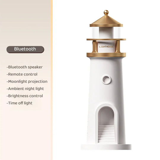 Ambientelampe mit Bluetooth und Leuchtturmprojektion für stimmungsvolle Beleuchtung 6