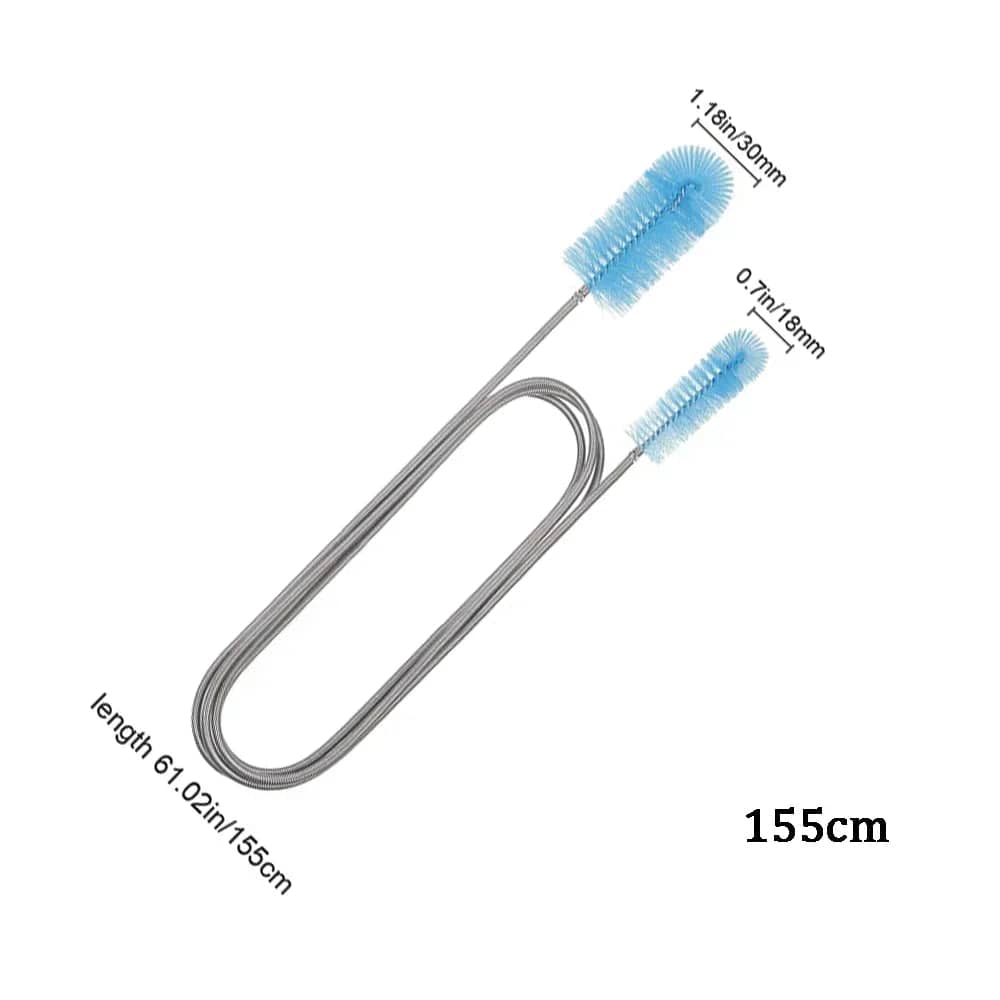 Aquarium-Reinigungsbürste Flexibel für Rohre und Schläuche 0