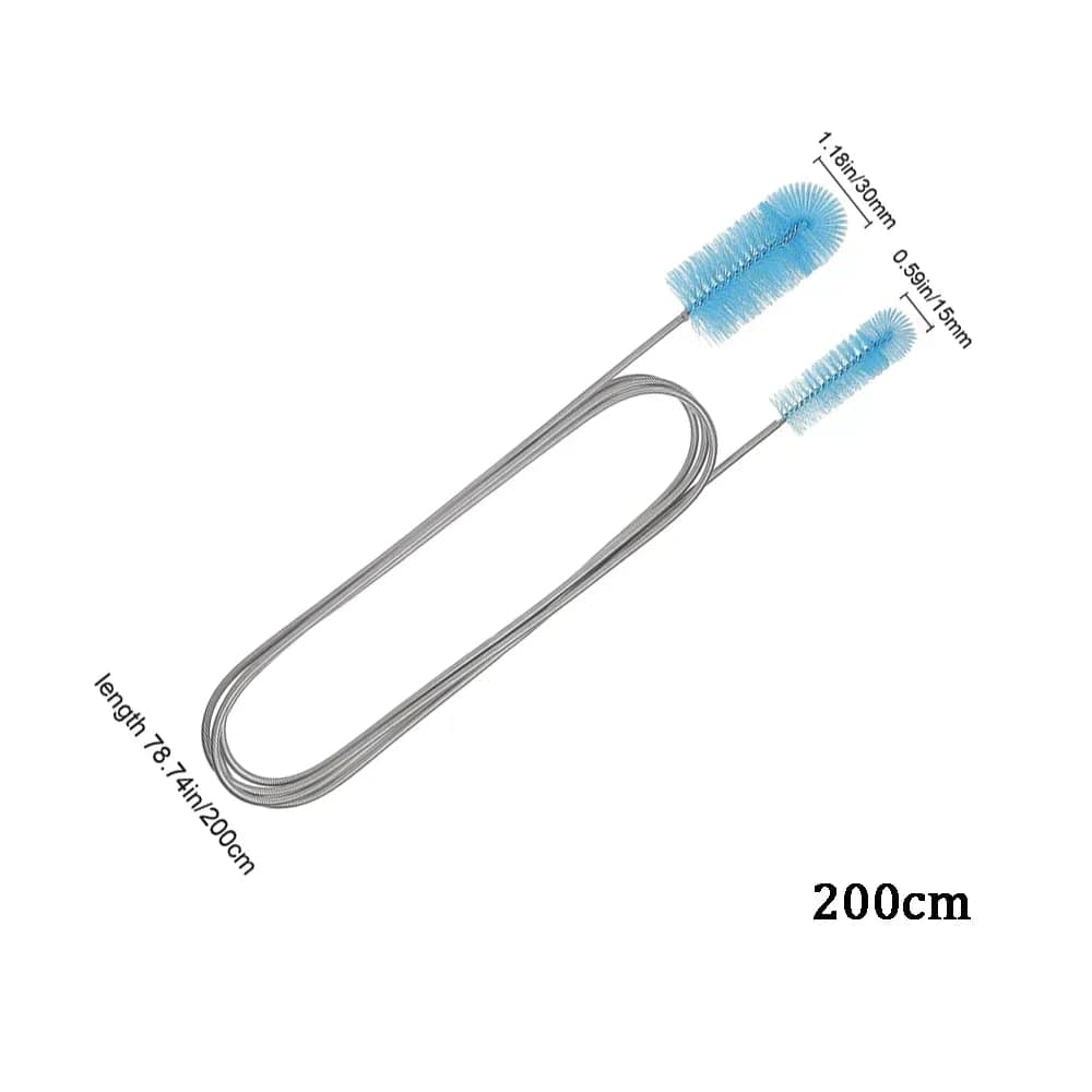 Aquarium-Reinigungsbürste Flexibel für Rohre und Schläuche 9