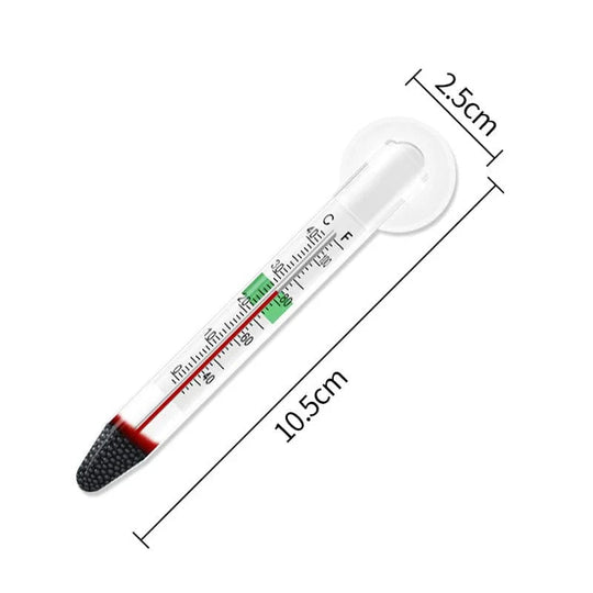 Aquarium Thermometer mit Saugnapf für präzise Temperaturmessung 0