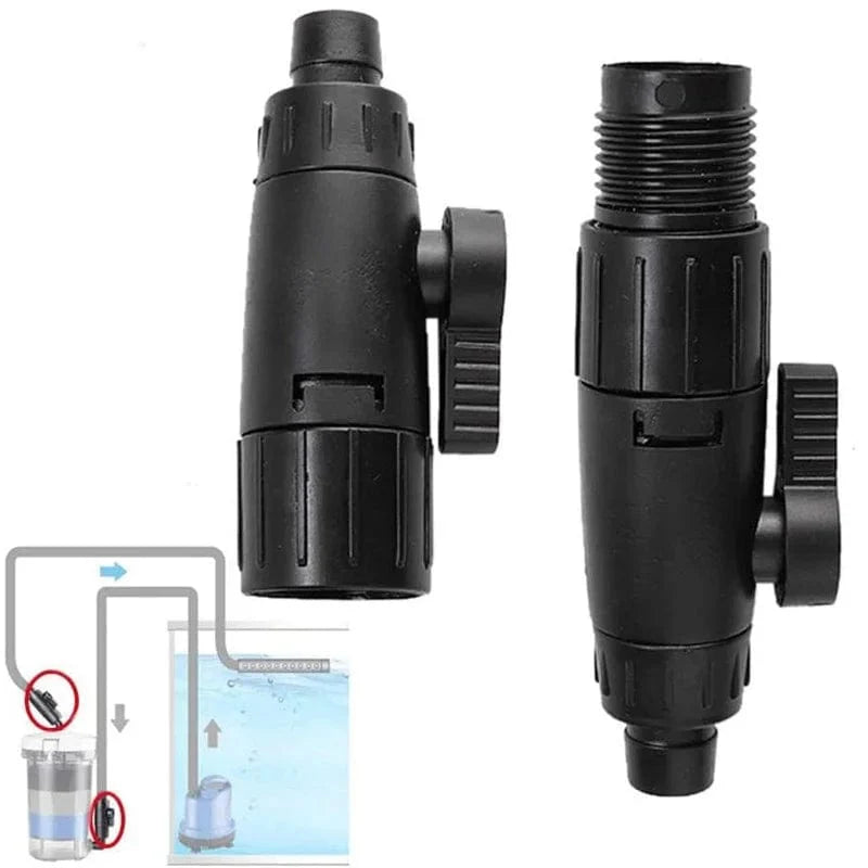 Aquarium Zubehör Doppel Tap Schnellverschluss für 12/16mm Schläuche 1