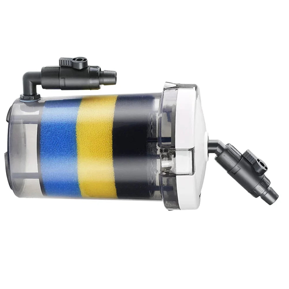 Aquariumfilter Zylinderfilter für Aquarien und Gartenbrunnen 0