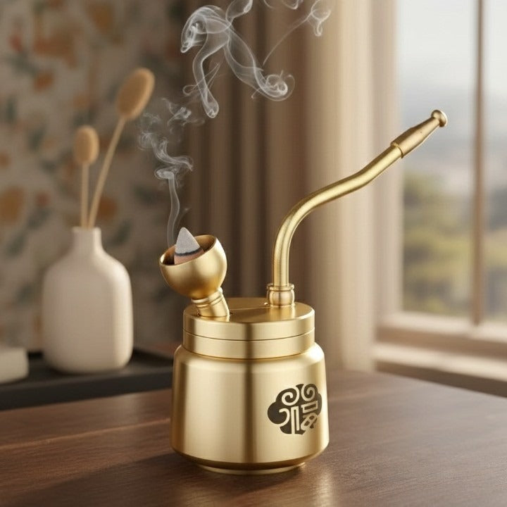 Aromatherapie Räucherbrenner im Rohrdesign 1