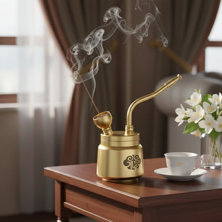 Aromatherapie Räucherbrenner im Rohrdesign 2