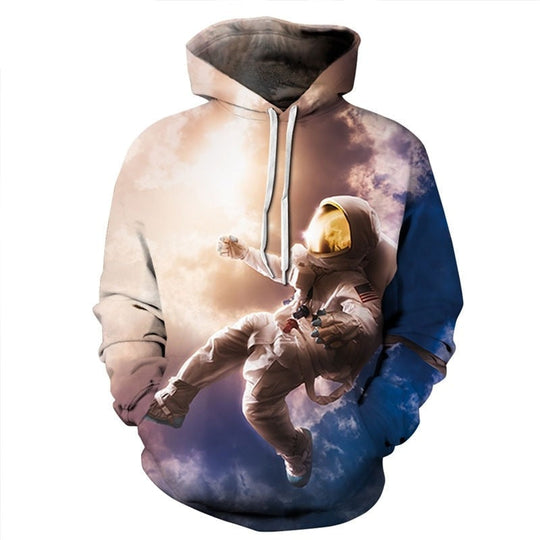Astronauten-Hoodie