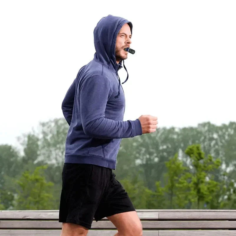 Atemtrainer für Fitness und Ausdauer, Kompakt mit Einstellbarem Widerstand 1