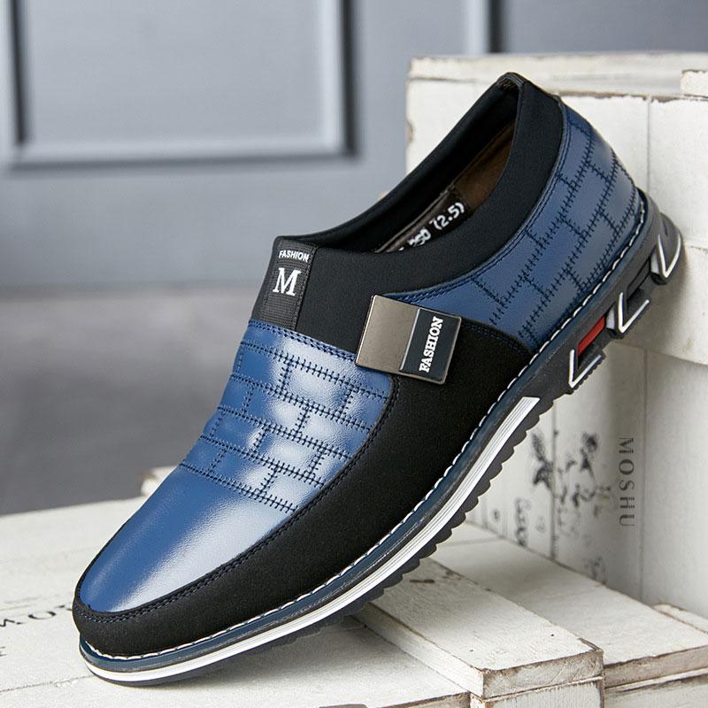 Atmungsaktive Lederschuhe Für Männer