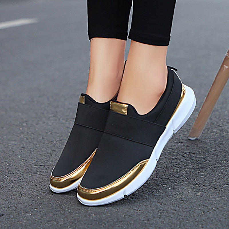 Atmungsaktive Slip-On-Schuhe Für Frauen