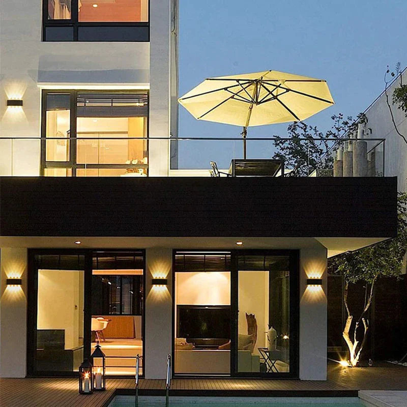 Außenwandleuchte LED Modern Mit Vielseitiger Beleuchtung Für Garten Und Terrasse 6