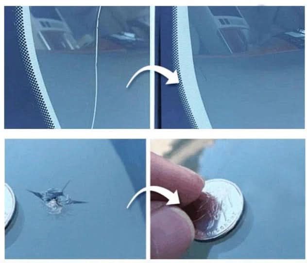 Auto Glas Reparaturset ProPatch für Windschutzscheiben und Spiegel 3