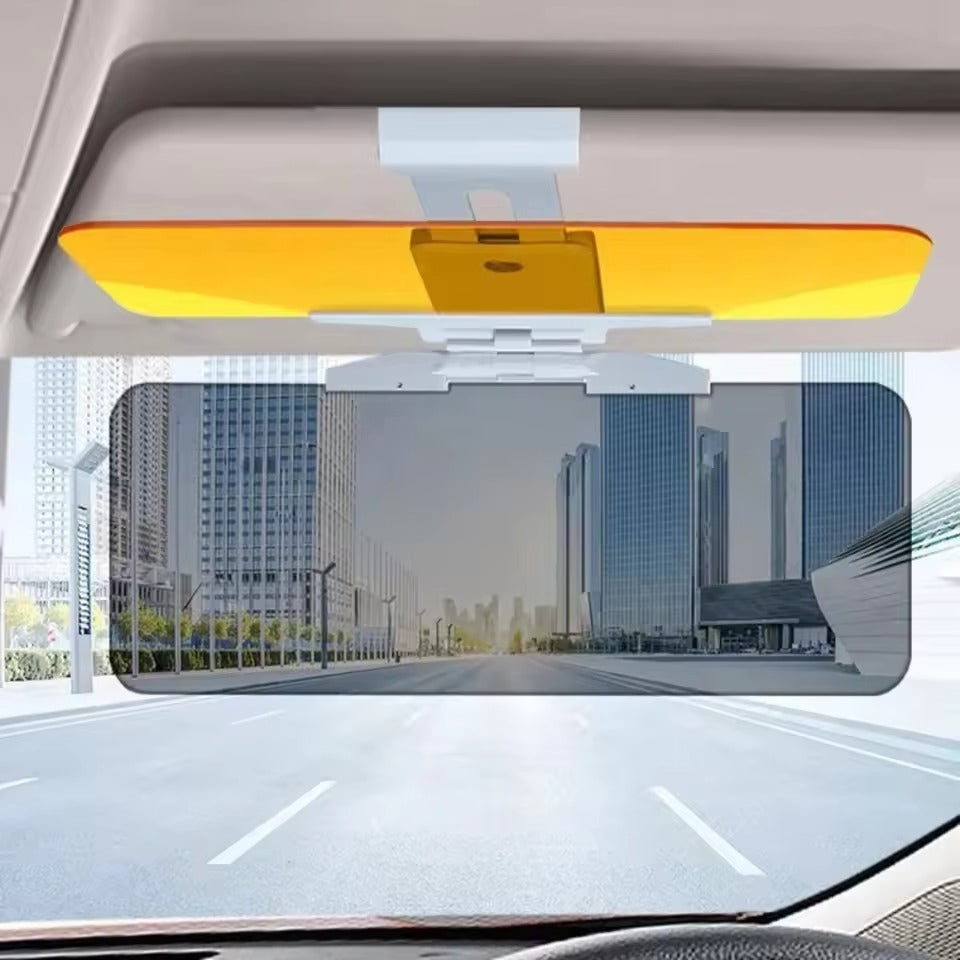 Auto Sonnenblende für Blendfreies Fahren mit Verstellbarem Visier und Polarisierter Linse 4