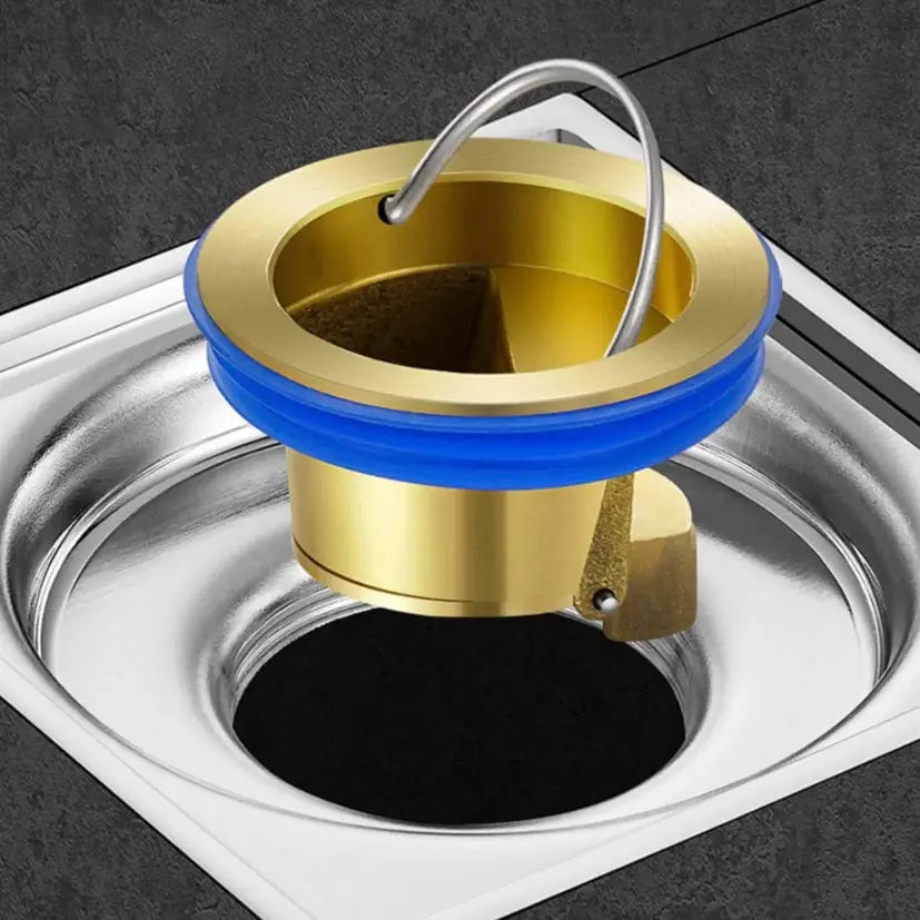 Automatischer Abflusskern für Bad und Küche mit integrierten Haarfänger 6