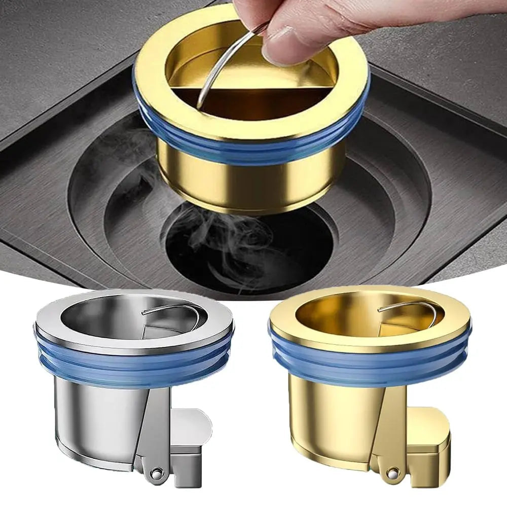 Automatischer Abflusskern für Bad und Küche mit integrierten Haarfänger 8