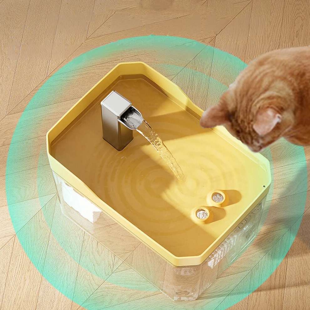 Automatischer Trinkbrunnen für Haustiere mit kontinuierlichem Wasserfluss 3