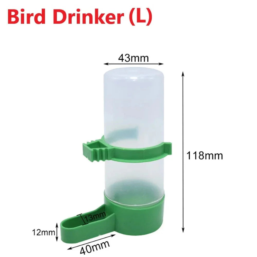 Automatischer Vogel Wassertrinker Höhenverstellbar für Haustiere 4