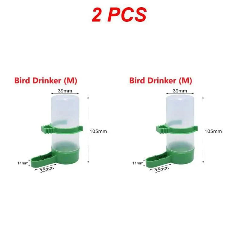 Automatischer Vogel Wassertrinker Höhenverstellbar für Haustiere 5