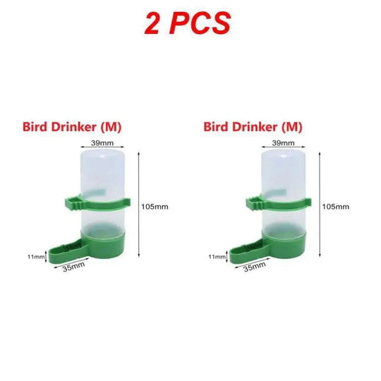 Automatischer Vogel Wassertrinker Höhenverstellbar für Haustiere 5