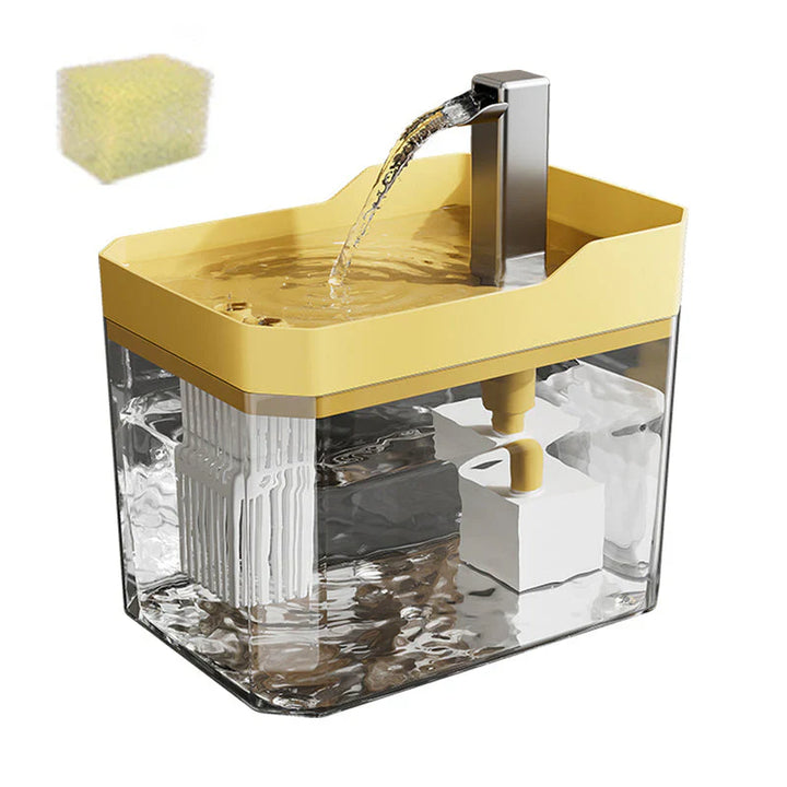 Automatischer Wasserspender für Haustiere mit Großem Fassungsvermögen und Filtersystem 0