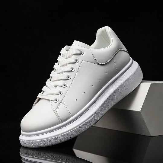 Herren Sneakers Urban Stil Leder Atmungsaktiv Schockabsorbierend 3