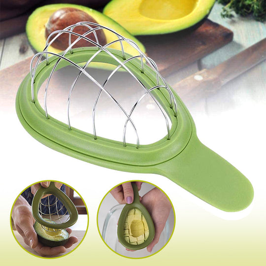 Avocado-Würfelschneider für präzise Schnitte 0