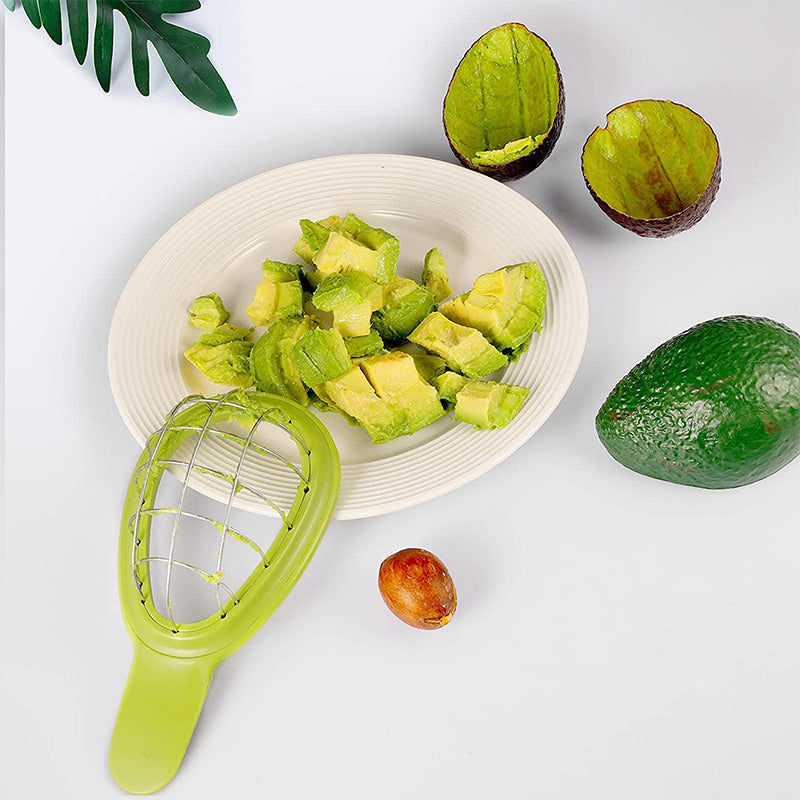 Avocado-Würfelschneider für präzise Schnitte 4