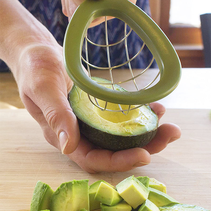 Avocado-Würfelschneider für präzise Schnitte 7