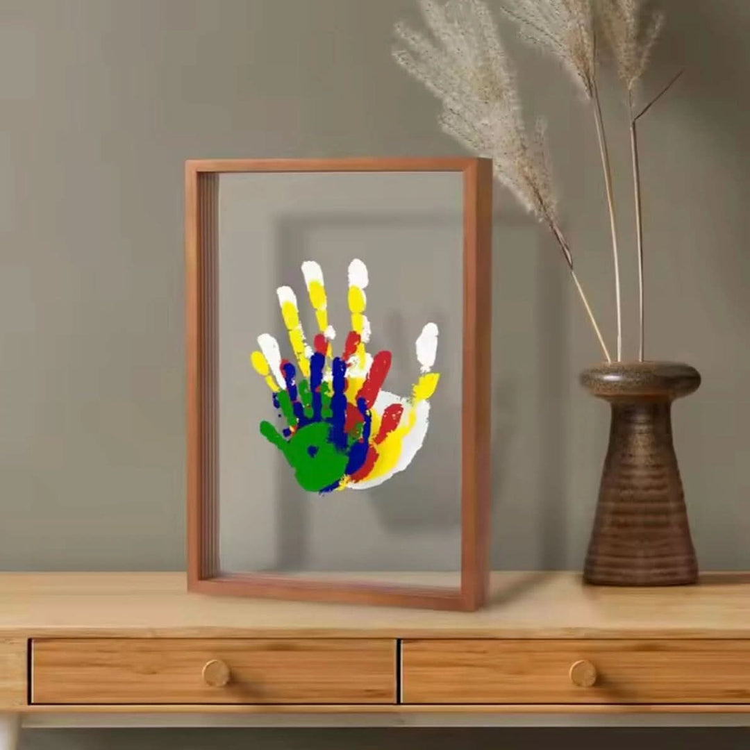 Baby-Memory-Rahmen für Hand- und Fußabdrücke 0