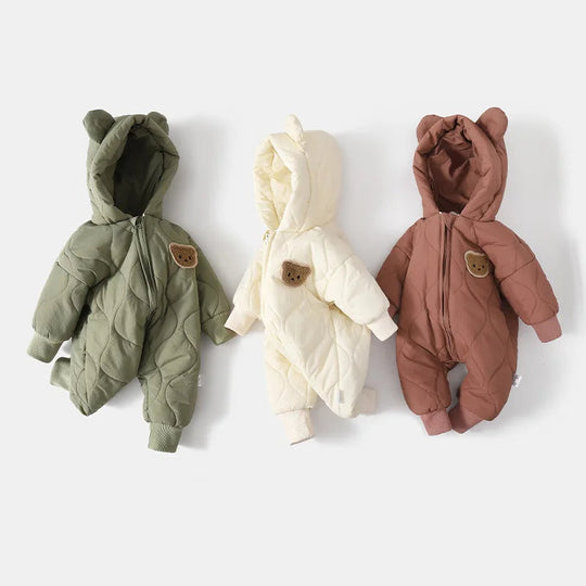 Baby Winteroverall mit Bärenmotiv 1