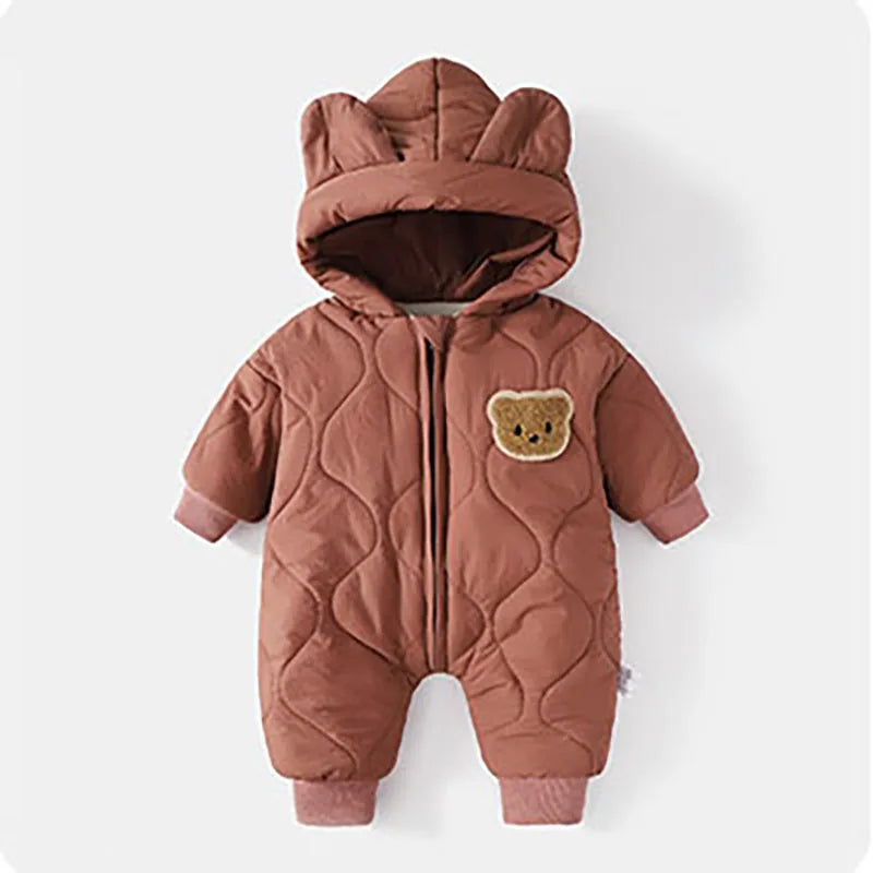 Baby Winteroverall mit Bärenmotiv 7