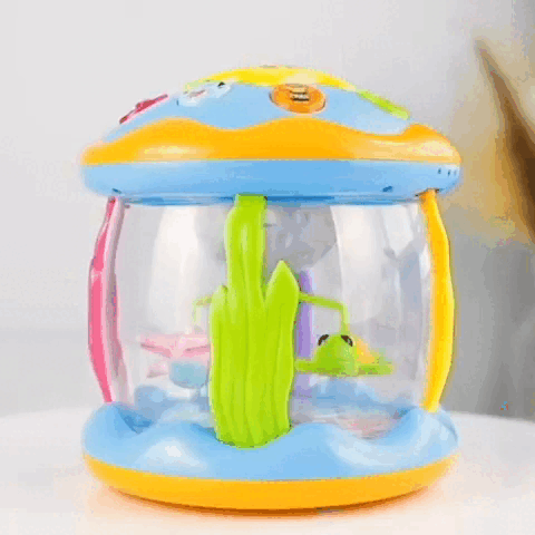 Babyspielzeug Trommel mit Licht und Klang für Babys ab 6 Monate, Spielzeug ab 1 Jahr, Fördert motorische Fähigkeiten 4