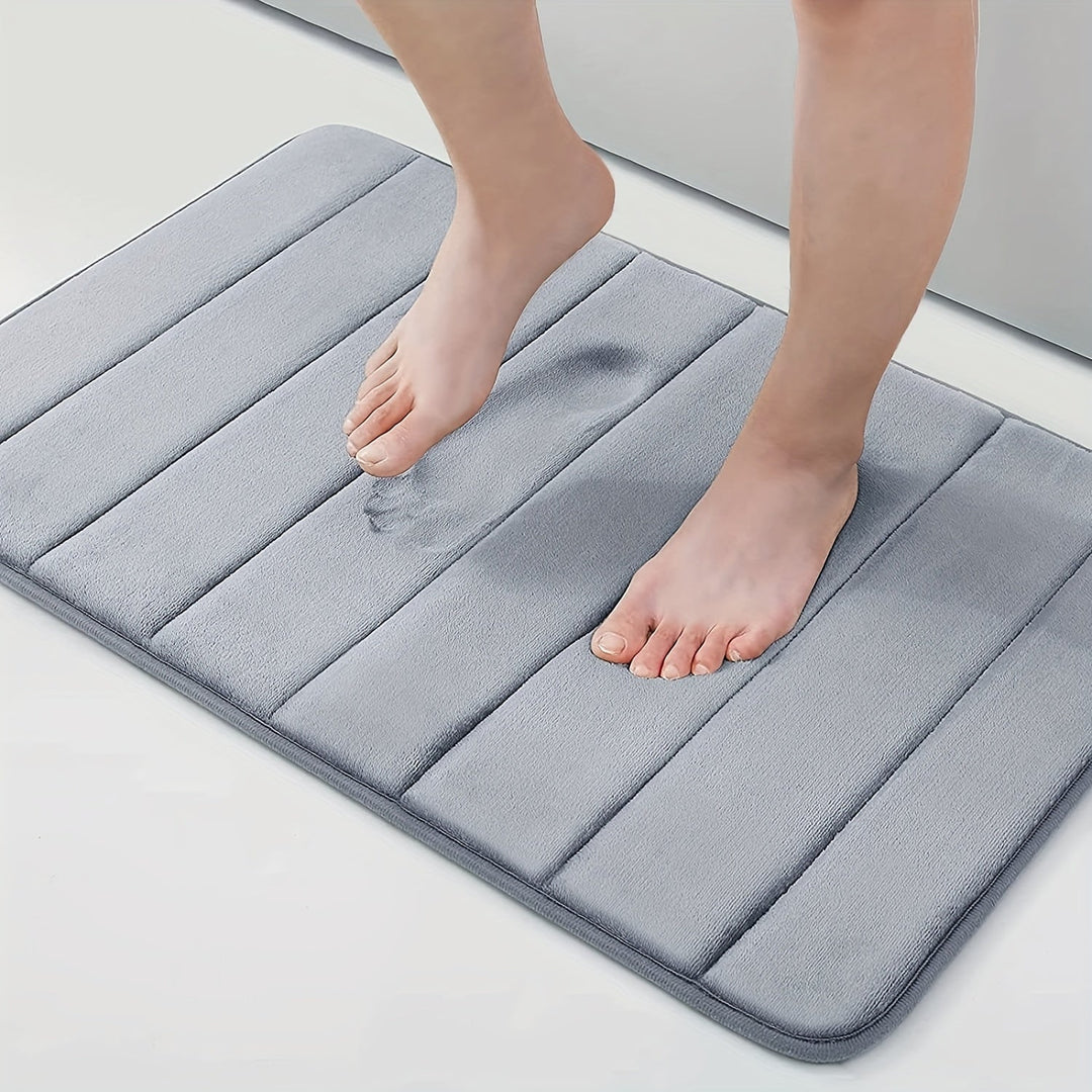 Badematte Antirutsch Modern für Badezimmer – Rutschfester Badvorleger für Komfort und Sicherheit 5