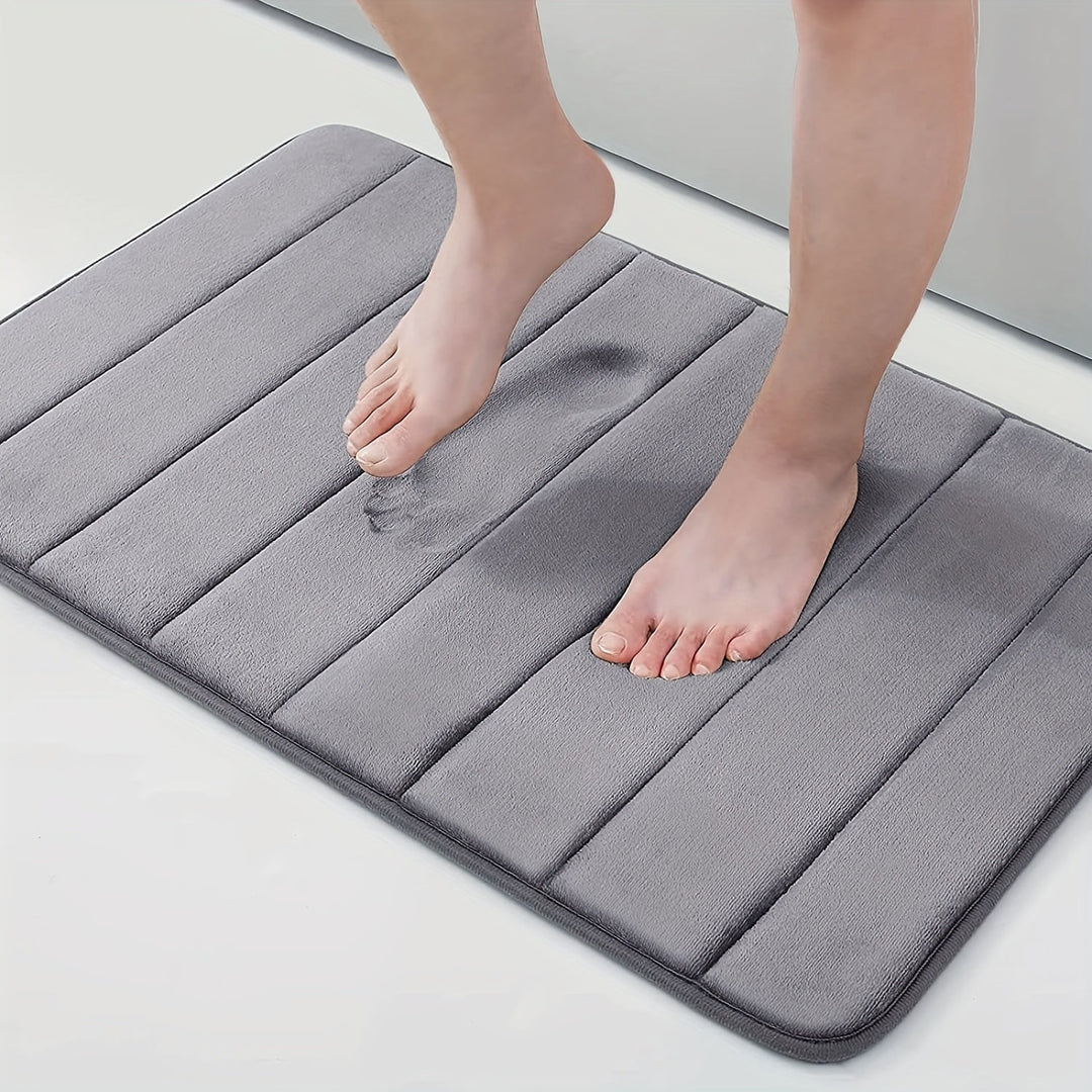 Badematte Antirutsch Modern für Badezimmer – Rutschfester Badvorleger für Komfort und Sicherheit 6