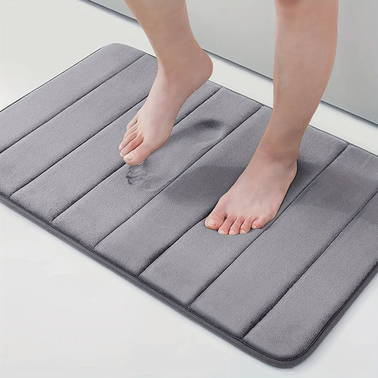 Badematte Antirutsch Modern für Badezimmer – Rutschfester Badvorleger für Komfort und Sicherheit 6