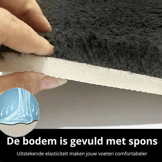 Badematte Rutschfest mit Elegantem Streifenmuster für Badezimmer Komfort 2
