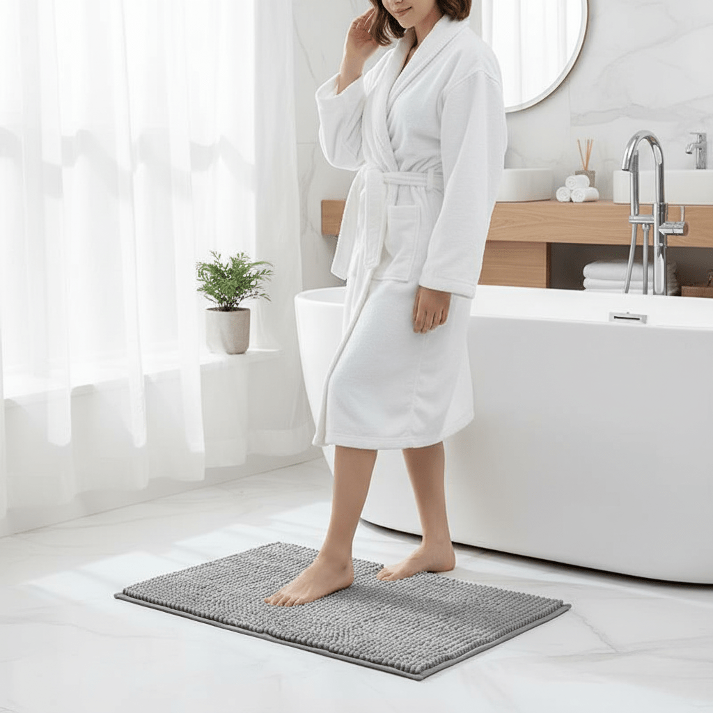 Badematte für Badezimmer mit rutschfester Unterseite 1