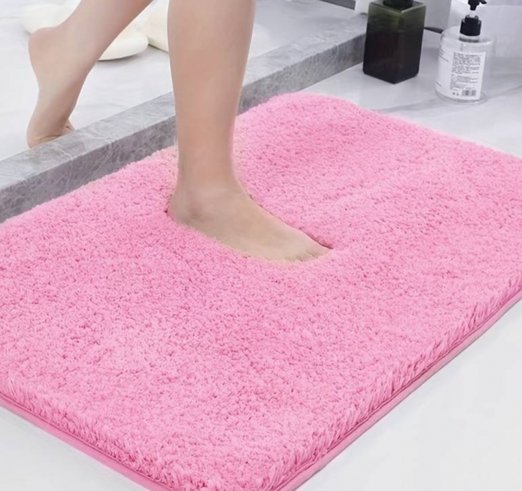 Badeteppich Dicke Mikrofaser Rutschfest für Badezimmer und Gästesuiten 11