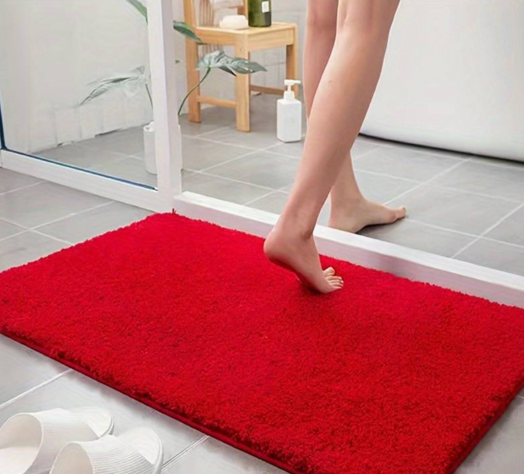 Badeteppich Dicke Mikrofaser Rutschfest für Badezimmer und Gästesuiten 15