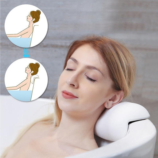 Badewannenkissen Nackenstütze für Entspannung in der Badewanne 1