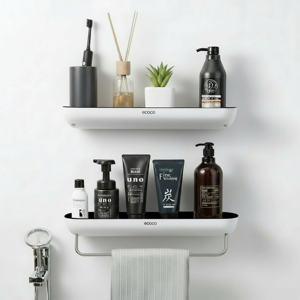 Badezimmer Organizer mit Handtuchhalter 0