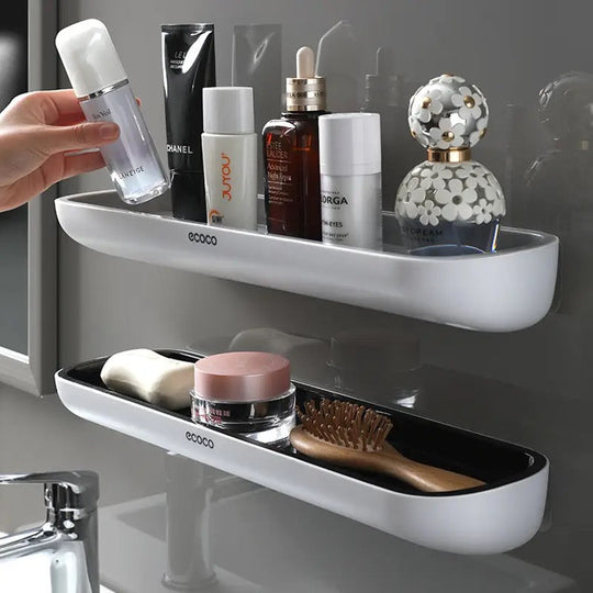 Badezimmer Organizer mit Handtuchhalter 1