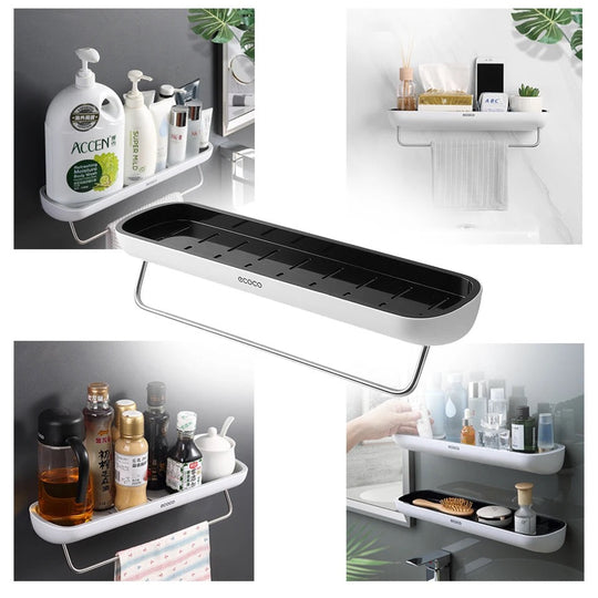 Badezimmer Organizer mit Handtuchhalter 4