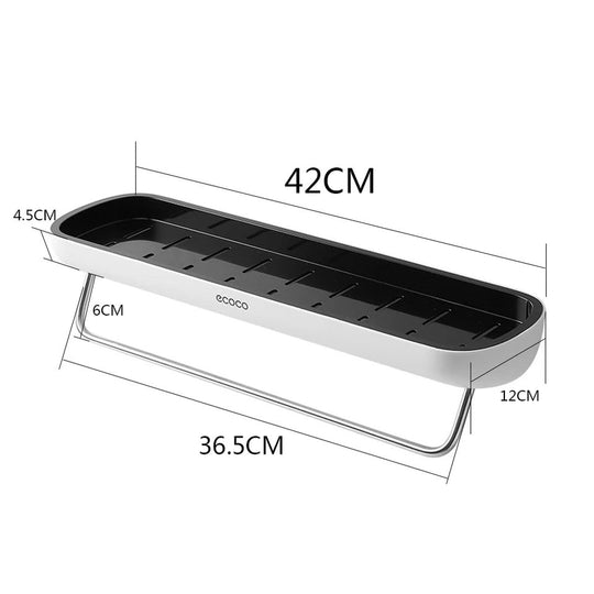 Badezimmer Organizer mit Handtuchhalter 6
