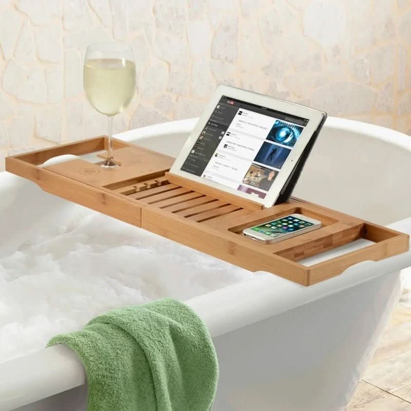 Badezimmer Relax-Tablett Ausziehbar 4