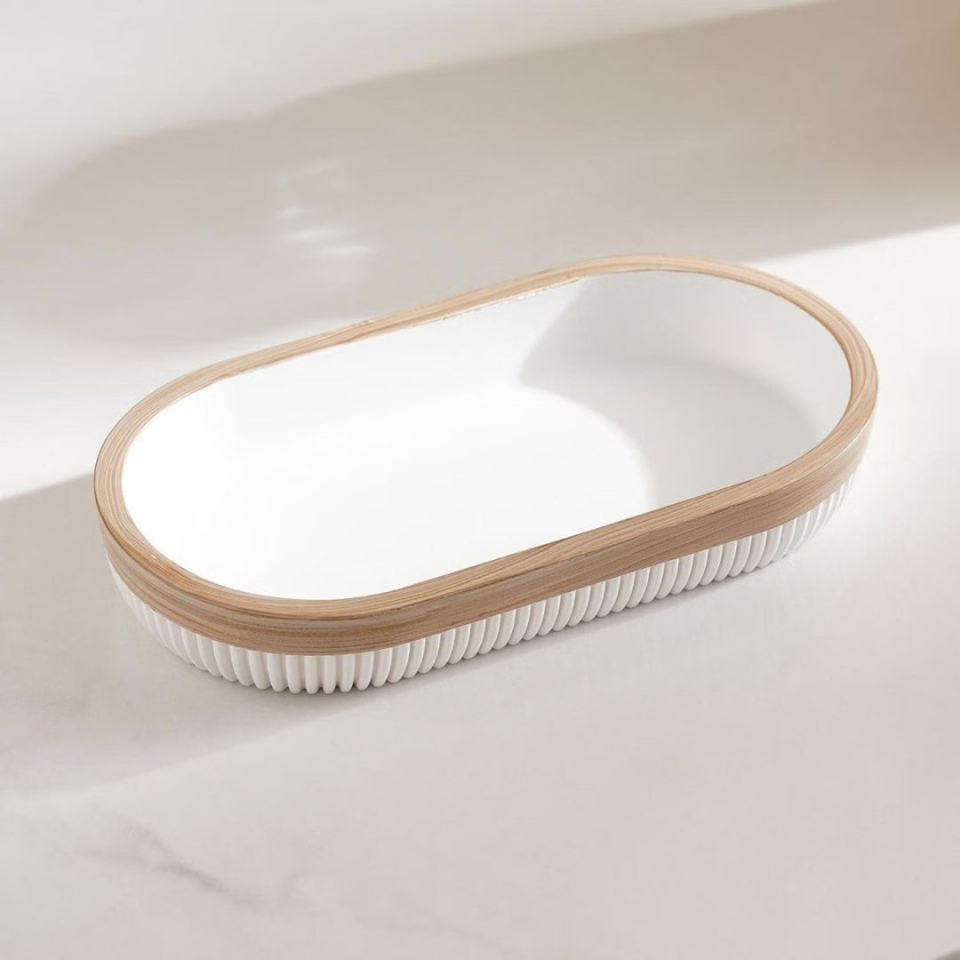 Badezimmer Set mit Seifenschale und Spender 4