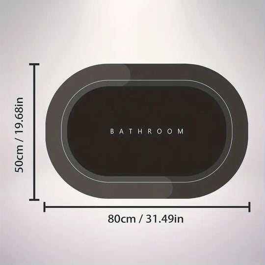 Badezimmermatte Schnell Trocknend Modern 3