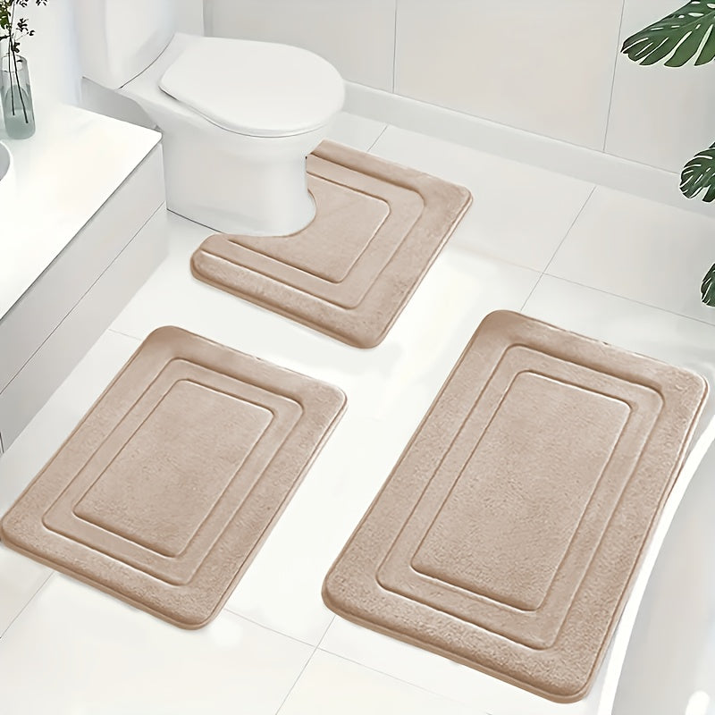 Badezimmermatte Set 3-teilig für Komfort und Sicherheit 7