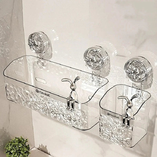 Badezimmerregal für einfache Organisation 0