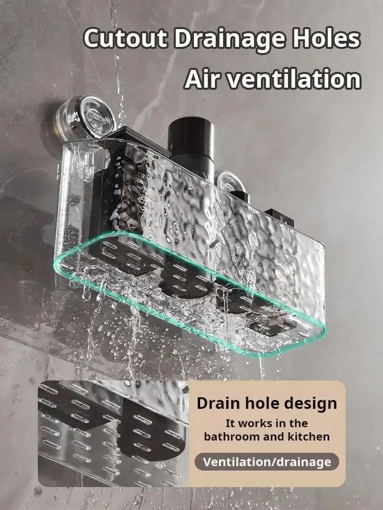 Badezimmerregal für einfache Organisation 4