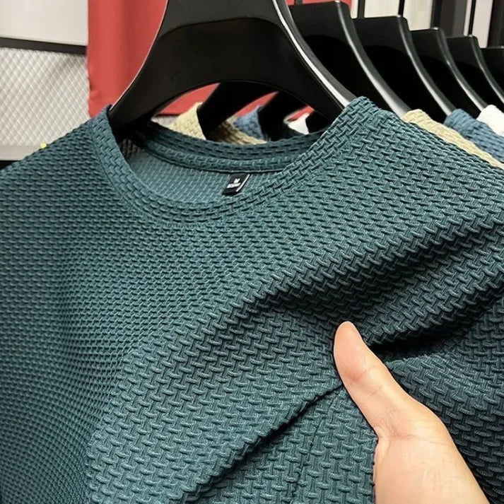 Variant image for Herren T-Shirt Kurzarm Atmungsaktiv Eisseiden-Mesh-25