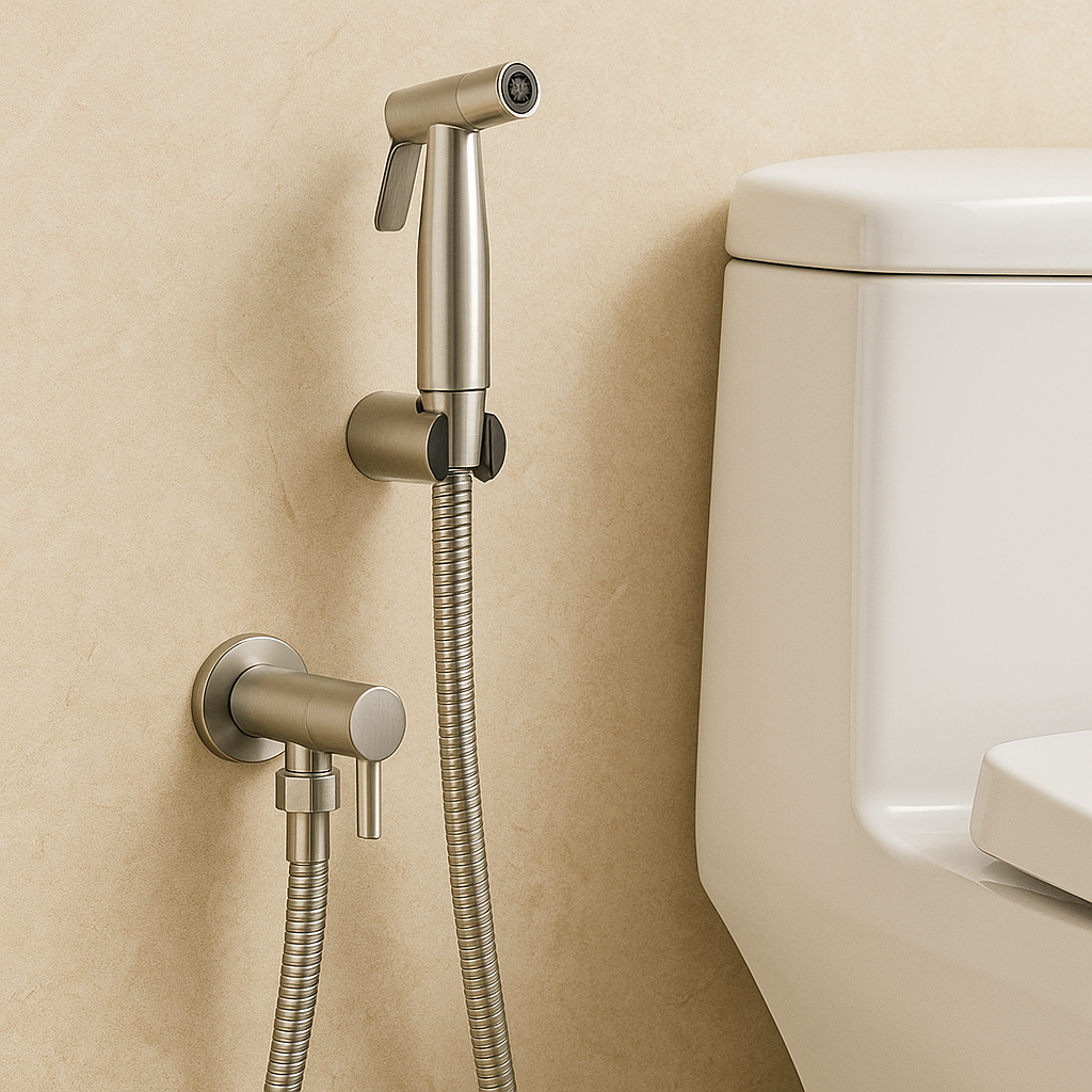 Bidet-Sprühgerät Wandmontage Verstellbarer Wasserstrahl 1